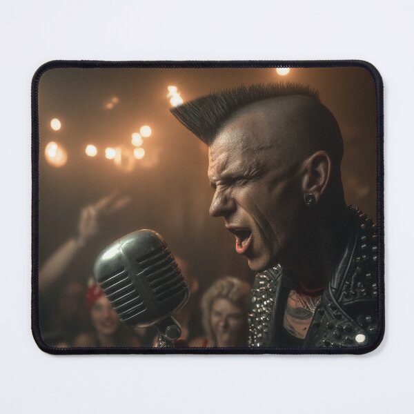 Artikelvorschau, Psychobilly-/Punkabilly-Sänger entworfen und verkauft von MarkColeImaging.