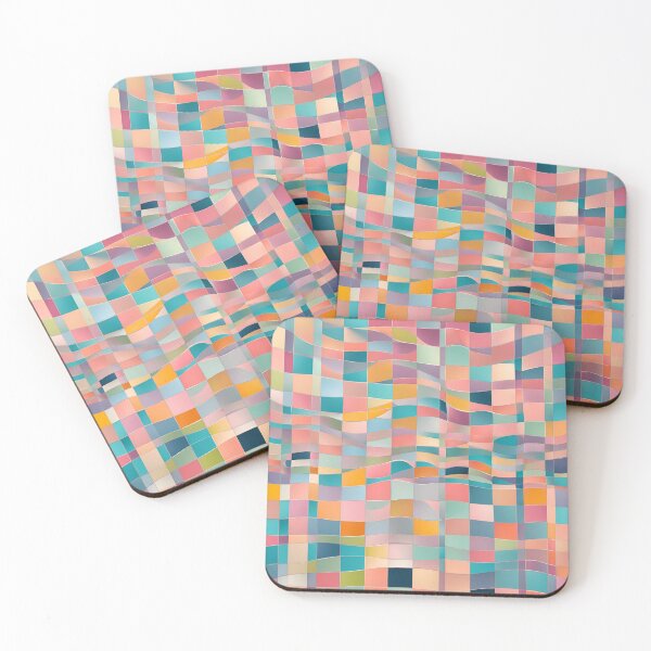 Item preview, Psychedelic Rainbow Checkerboard | Trippy Pastel Pattern designed and sold by poppet103.