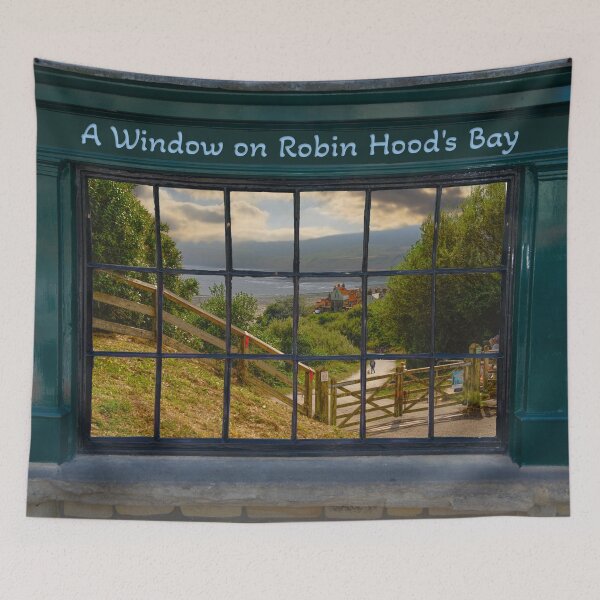 Item preview, A Window On Robin Hood's Bay designed and sold by Alisonchambers2.