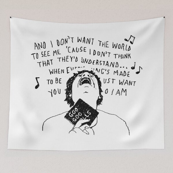 Item preview, Alternative Rock Band With Black Typography designed and sold by billiasbros.