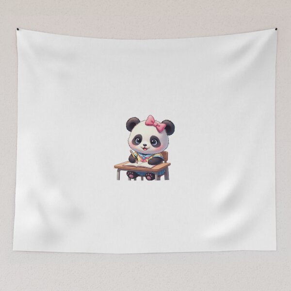 Item preview, Kawaii panda school designed and sold by PanDooVibe.
