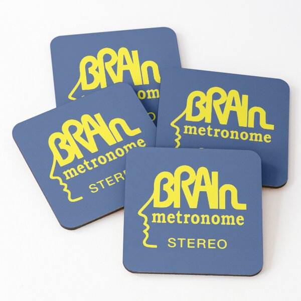 Item preview, Brain records Krautrock yellow designed and sold by analogue_rock.
