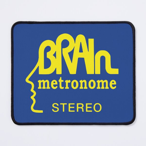 Item preview, Brain records Krautrock yellow designed and sold by analogue_rock.