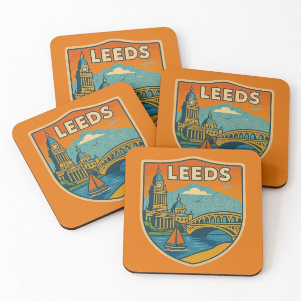 Item preview, Leeds Travel Souvenir Sticker designed and sold by rogue-design.