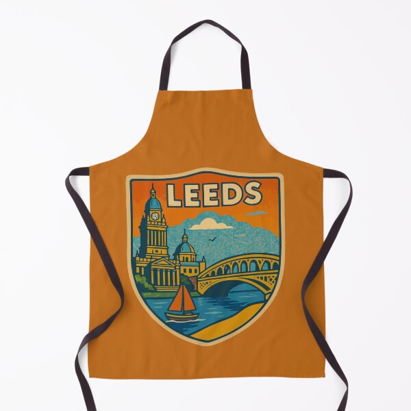 Artikelvorschau, Leeds Reise-Souvenir-Aufkleber entworfen und verkauft von rogue-design.