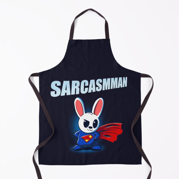 Item preview, Sarcasmman Bunny Superhero Parody designed and sold by RedPandaTee.