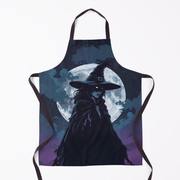 Item preview, Witch in the moonlight designed and sold by CreepyCurator.