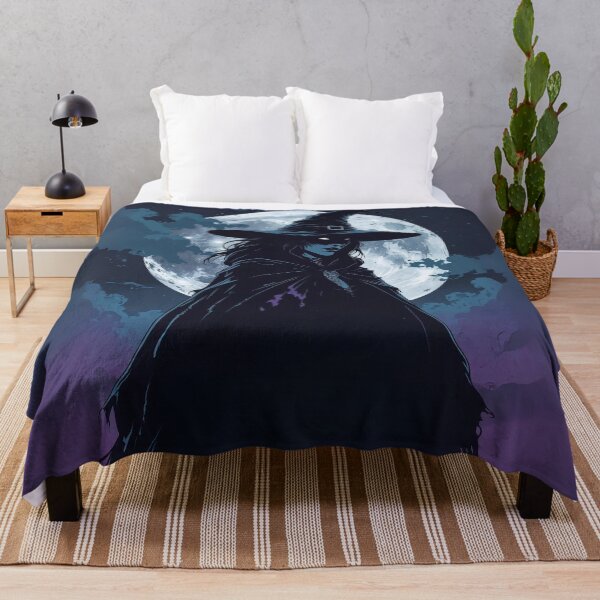 Item preview, Witch in the moonlight designed and sold by CreepyCurator.