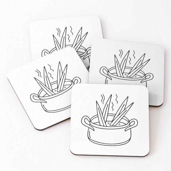 Item preview, steaming pot with pandan leaves floating inside designed and sold by rasagamastore.
