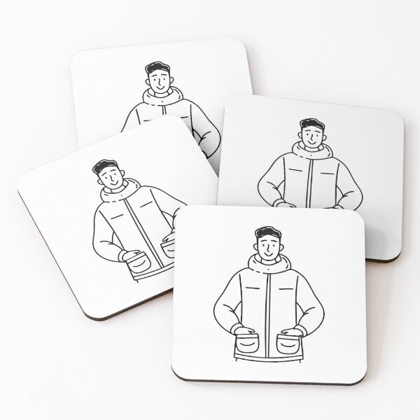 Item preview, person slipping their hands into parka pockets for warmth designed and sold by rasagamastore.