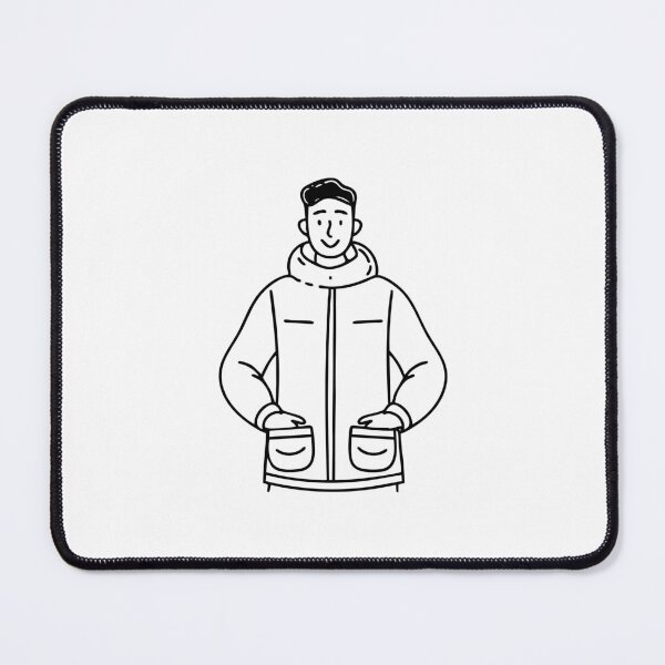 Item preview, person slipping their hands into parka pockets for warmth designed and sold by rasagamastore.
