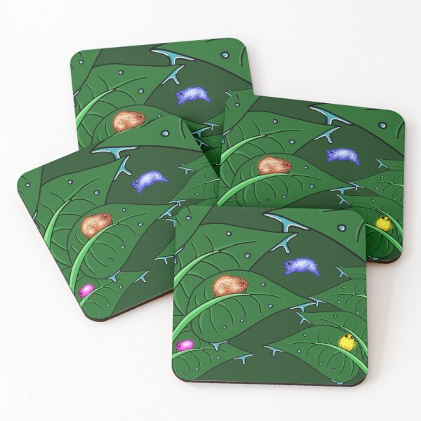 Item preview, Rainforest frogs designed and sold by AlpacaSparkles.