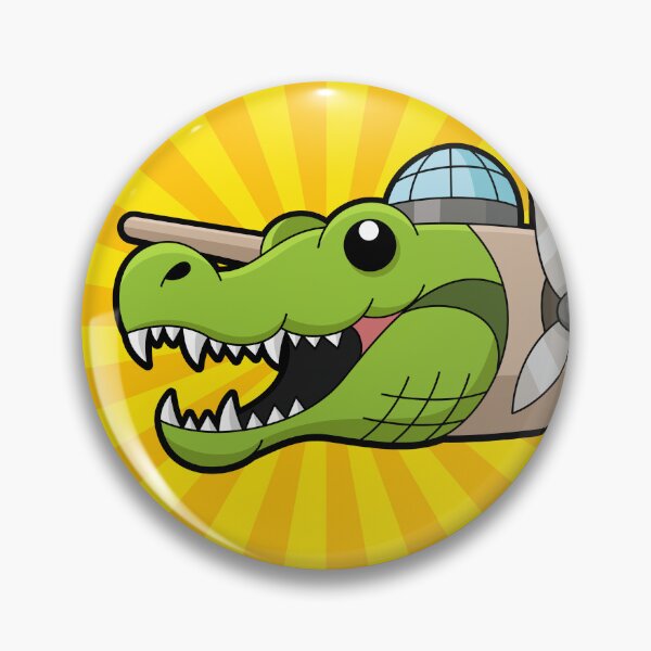 Item preview, Bombardino Crocodilo Italian Brainrot Cute Character Fanart designed and sold by Kubala Designs.