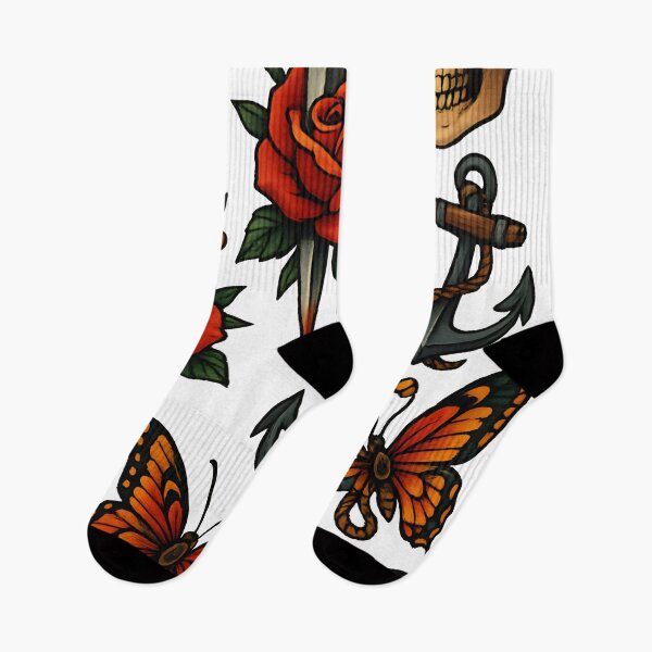 Item preview, old school tattoo Style Art designed and sold by Uglyandcute.