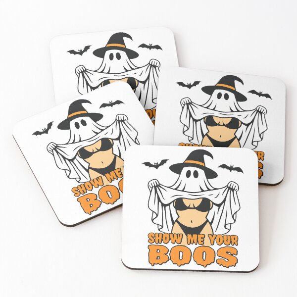 Item preview, Funny Sexy Ghost Halloween – Show Me Your Boos designed and sold by Sonchai Paladsai.