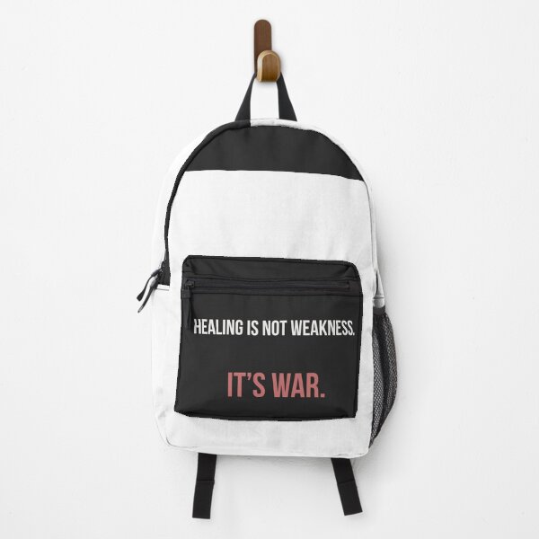 Item preview, Healing is not weakness – fierce emotional recovery quote print designed and sold by KWkindwaves.