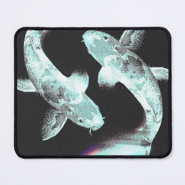 Item preview, Vibrant Koi Carp – Rainbow Bitmap Motion Blur Design designed and sold by judepsd.
