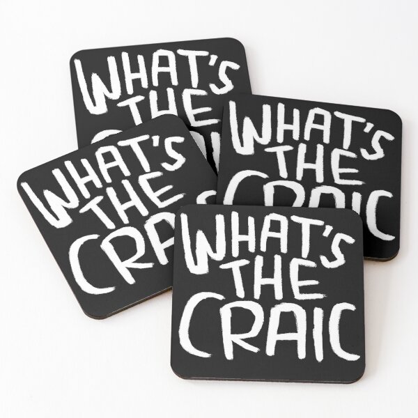 Item preview, Craic, Irish Slang for Fun, Whats the Craic designed and sold by badlydrawnbabe.