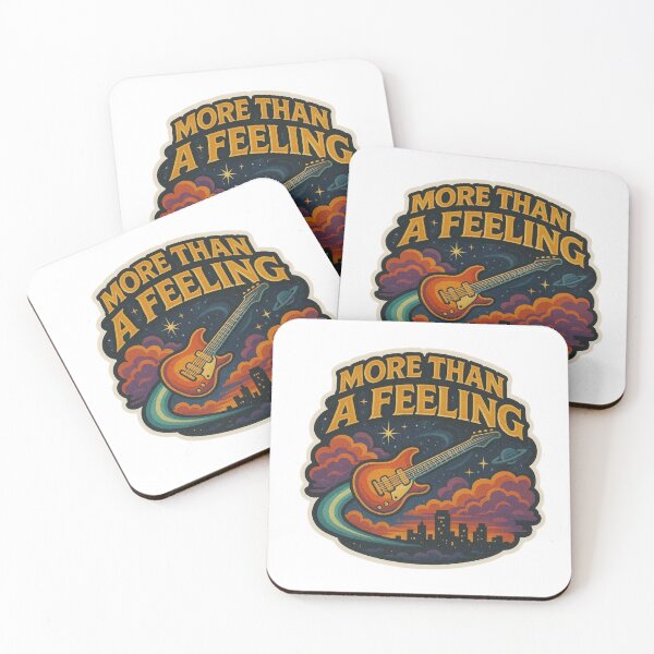 Item preview, More Than a Feeling – Retro Rock designed and sold by MadhouseDecor.
