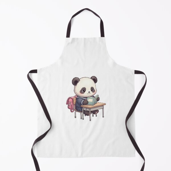 Item preview, Kawaii panda at school designed and sold by PanDooVibe.