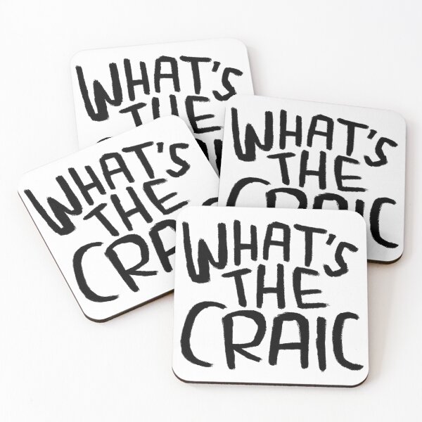 Item preview, Craic, Irish Slang for Fun, Whats the Craic designed and sold by badlydrawnbabe.