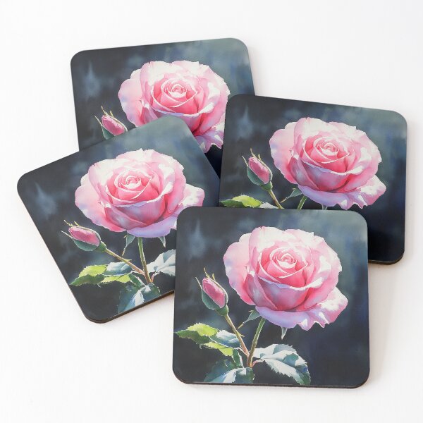 Item preview, Single Pink Rose designed and sold by laurashawart.