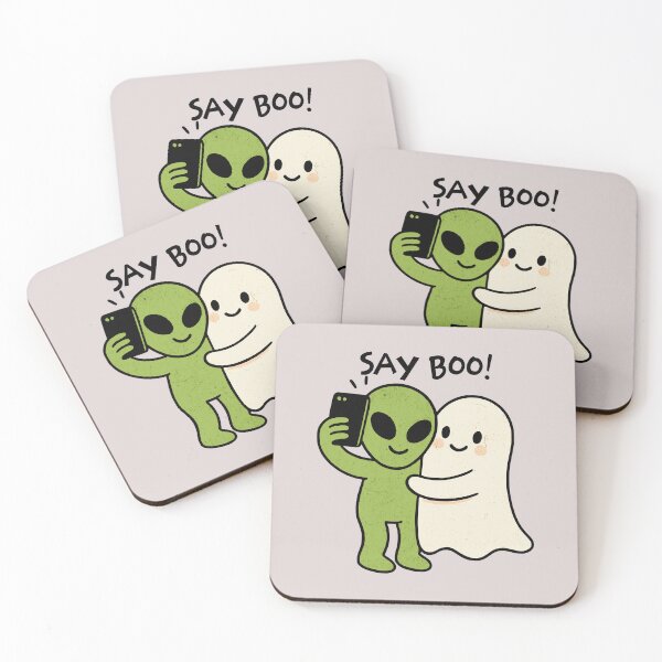 Item preview, Funny Green Alien Halloween designed and sold by Windmill Wildflowers.