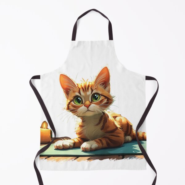 Item preview, Yoga Cat in Relaxing Pose designed and sold by Pixelzo.