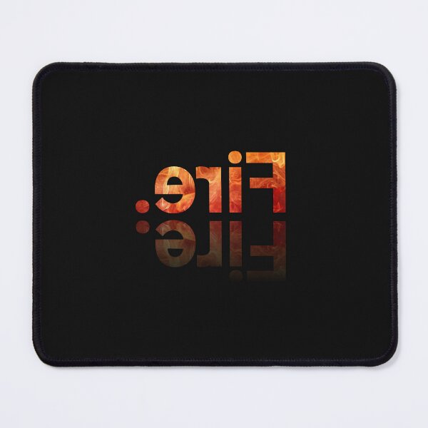 Item preview, Bold Typography Art – “Fire” Minimalist Text Design designed and sold by WittyUnknown.
