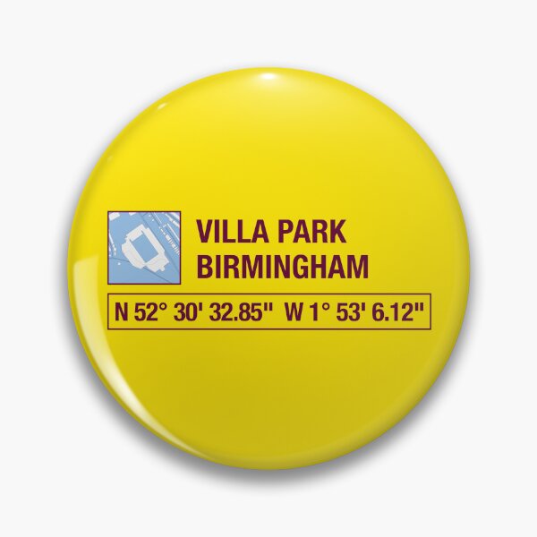 Item preview, Villa Park, Aston Villa - Coordinates designed and sold by Cairngorm Designs.