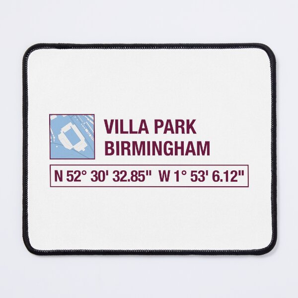 Item preview, Villa Park, Aston Villa - Coordinates designed and sold by Cairngorm Designs.