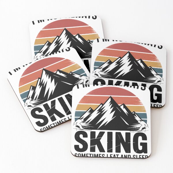 Item preview, Cute Skiing Ski Winter Sport Snow Lovers designed and sold by Sea4Adventures.