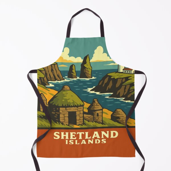 Item preview, Shetland Islands Travel Souvenir Sticker designed and sold by rogue-design.