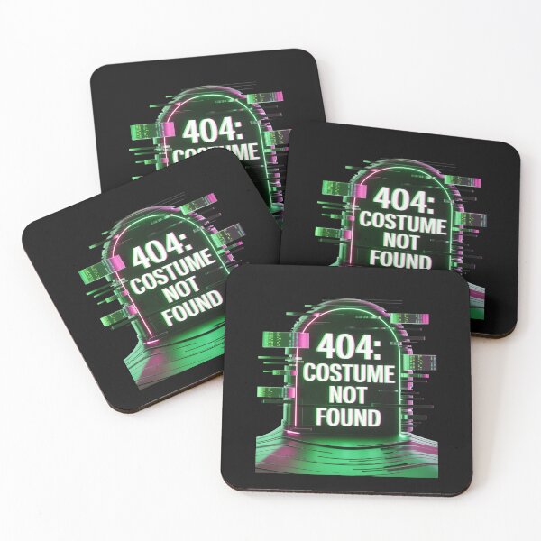 Item preview, 404 Costume Not Foun, Funny Programmer Halloween Tee Classic T-Shirt designed and sold by podlook.