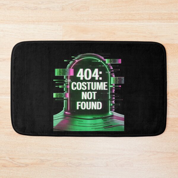 Item preview, 404 Costume Not Foun, Funny Programmer Halloween Tee Classic T-Shirt designed and sold by podlook.