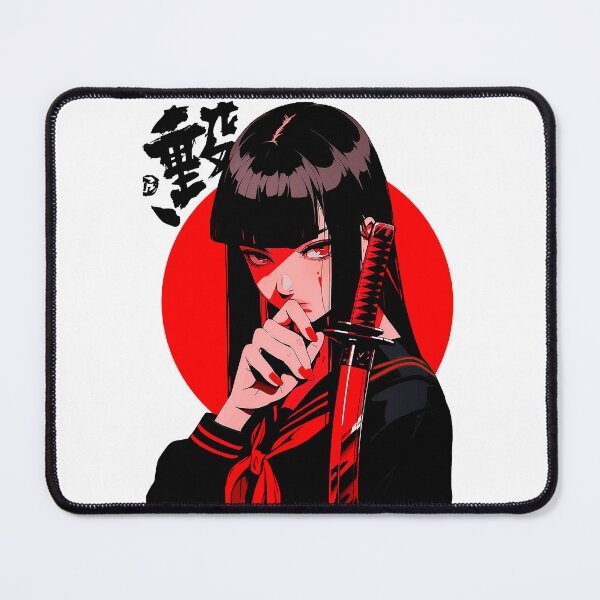 Item preview, Cyberpunk Vaporwave Aesthetic Samurai Girl  designed and sold by ShurikenStar.