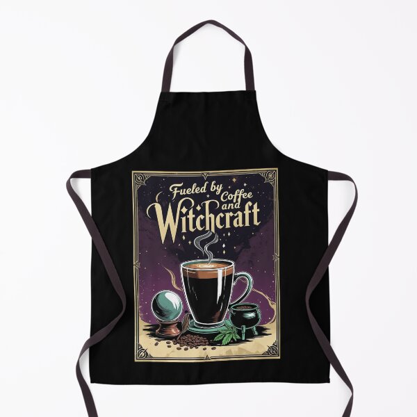 Item preview, Fueled by Coffee and Witchcraft designed and sold by CreepyCurator.