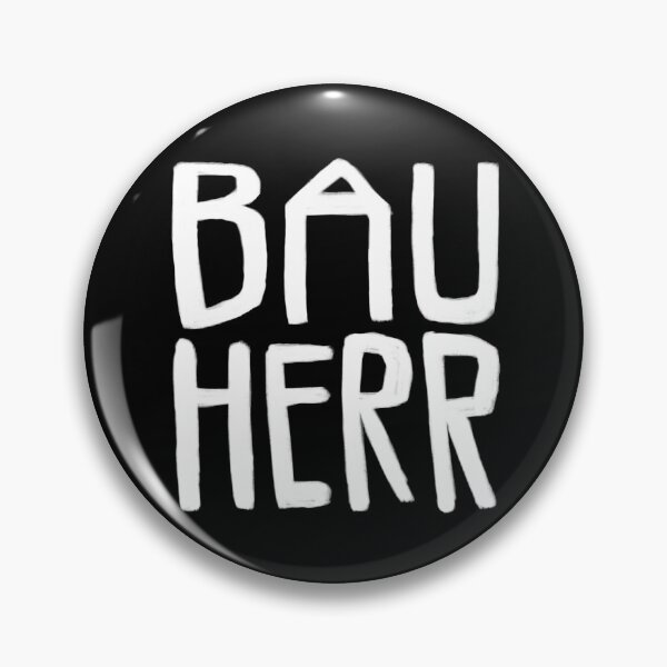 Item preview, Hausbau, Bau Herr, Bauherr designed and sold by badlydrawnbabe.