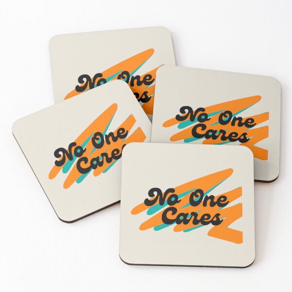 Item preview, No One Cares: Bold Cosmic Vibe designed and sold by NurzZz73.