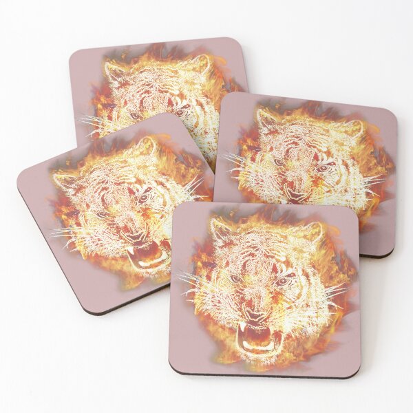 Item preview, Tgr Flame designed and sold by 88designsstore.