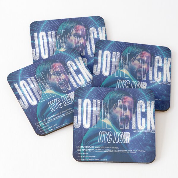 Item preview, John Wick - NYC Noir (Keanu Reeves Fan Art) designed and sold by Shopunte.