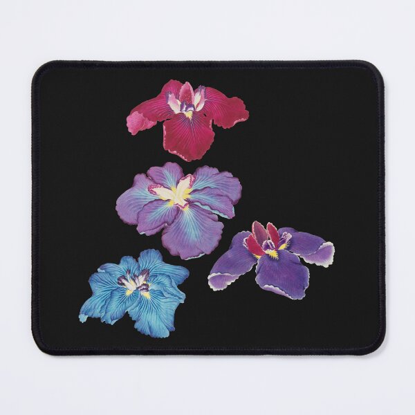Item preview, Whimsical Vintage Iris Art Print: Japanese Elegance & Fantasy designed and sold by Starpuffdesign.