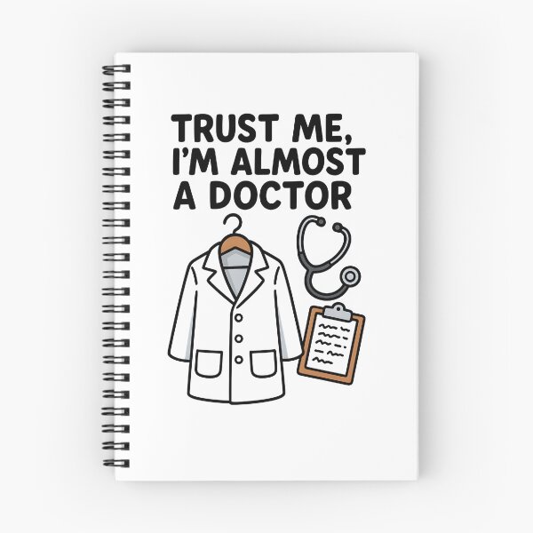 Item preview, Trust Me, I'm Almost a Doctor designed and sold by Uglyandcute.
