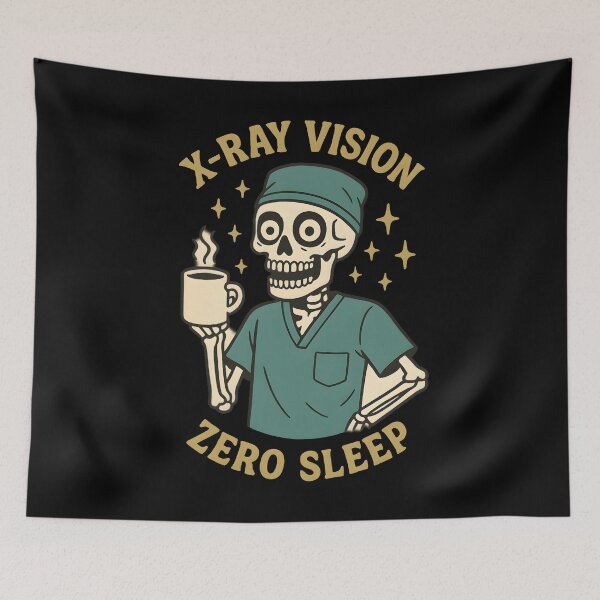 Item preview, X-ray Vision, Zero Sleep designed and sold by Uglyandcute.