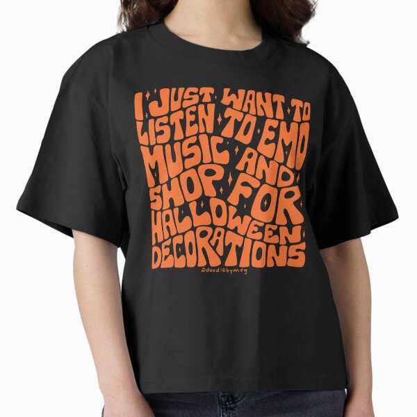 Item preview, Emo Music and Halloween Decorations designed and sold by doodlebymeg.