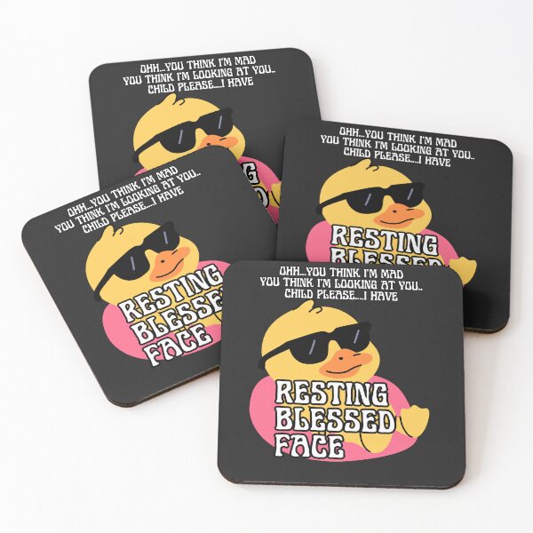 Item preview, RBF; Resting Blessed Face designed and sold by ElevateYourEnergy.