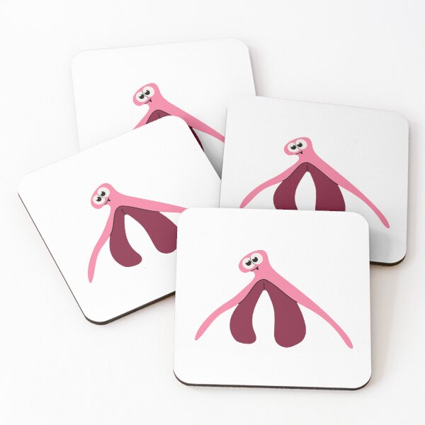 Item preview, Cartoon Clitoris Anatomy with Face in Feminism Empowerment Style	 designed and sold by Innamalinka.