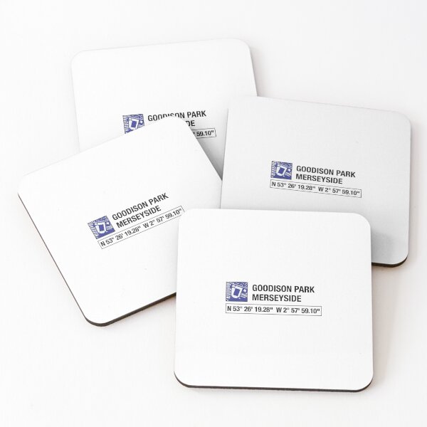Item preview, Goodison Park, Everton, Merseyside - Coordinates designed and sold by Cairngorm Designs.