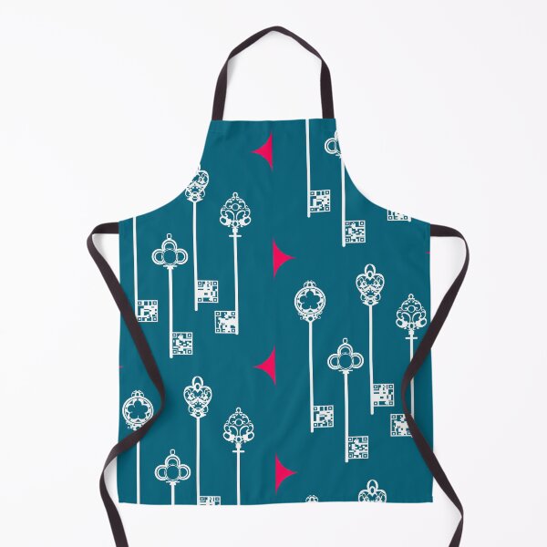 Item preview, Unlocking Secrets: Vintage Hand-Drawn Keys with QR Codes designed and sold by Starpuffdesign.