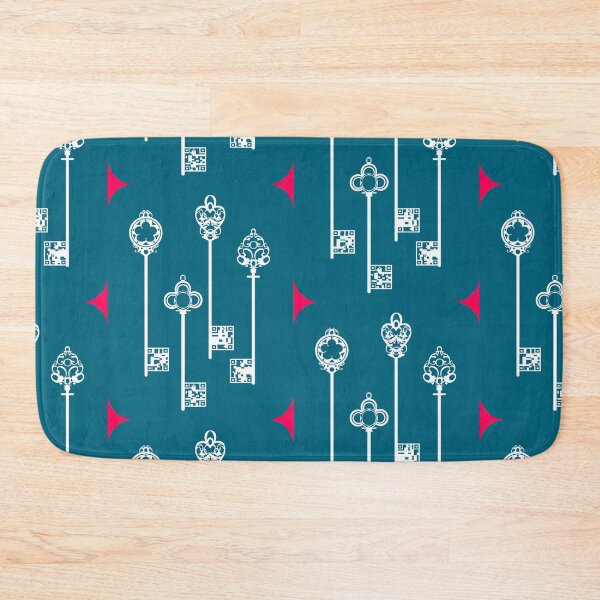Item preview, Unlocking Secrets: Vintage Hand-Drawn Keys with QR Codes designed and sold by Starpuffdesign.